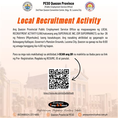 job hiring lucena|Lucena City Quezon Jobs in Philippines .
